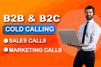 be you VA for any type of b2b or b2c calls