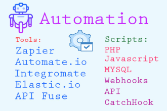 do automation using a tool or PHP script