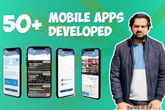 create any react native mobile application