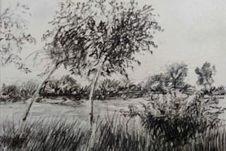 draw pencil sketches drawings and anything you want