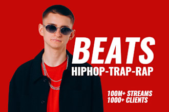 produce custom exclusive hip hop, trap, and rap beats