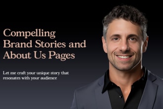 write a brand story or about us page