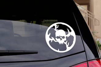 make for you a decal of any image or text up to 8x11in with variety of colors