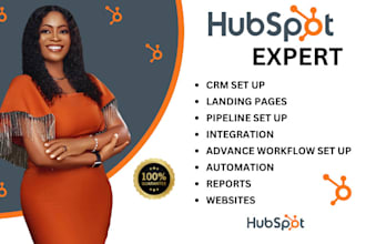 hubspot CRM sales funnel automation email marketing and landing page