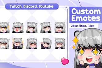 create emotes and badges for streaming