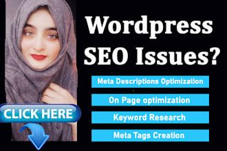 fix wordpress SEO issues for google top ranking