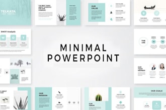design a powerpoint presentation, pitch deck, google slides