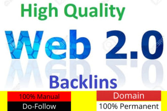 20 web 20 backlinks high authority external link