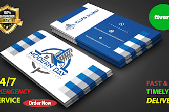 create professional, unique  and striking business card