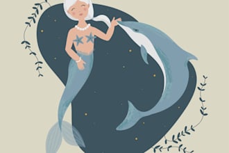 draw beautiful illustrations for kids