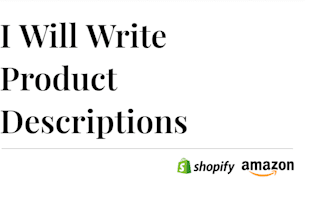 write catchy and original product descriptions