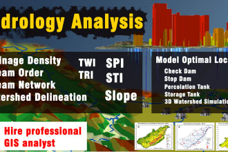 do hydrologic and hydraulic modeling with gis analysis
