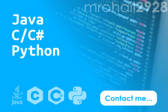 code in java python and c sharp