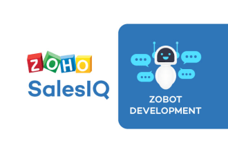 create chatbot in zoho salesiq for your website