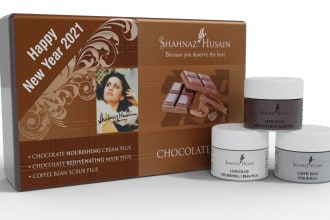 3d cosmetic product packaging