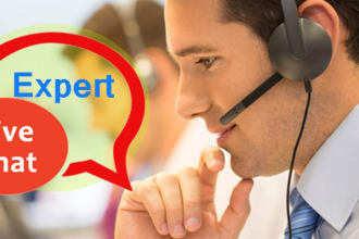 be your chat, email and customer support officer