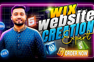 design wix website design or redesign full wix website