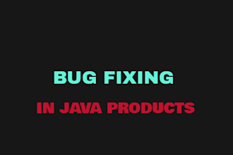 bug fix any java products and help for support