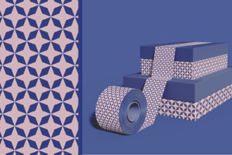 design custom geometric patterns for fashion and textiles