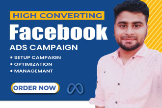be your facebook ads campaign manager for any ecommerce business to improve ROI
