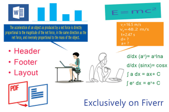 format, edit, and equation writing in your word document