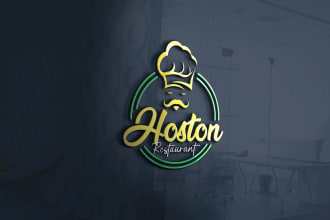 design eye catchy fast food, cafe, cloud kitchen and restaurant logo