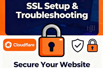 setup cloudflare SSL and fix website SSL or CDN errors