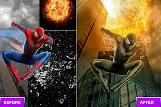 manipulation your pictures into the amazing composition