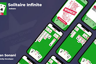 create a solitaire game with ads