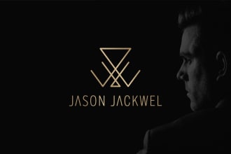 create a clever minimalist monogram logo design