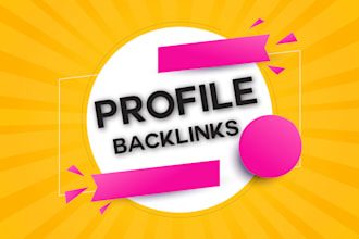 do social profiles backlinks manually link building