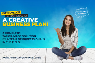develop your business idea into a professional business plan