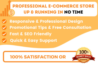 create ecommerce website online store