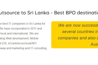 be your business outsource partner