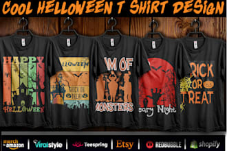 do awesome halloween t shirt designs