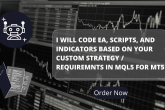 create custom scripts and strategies in mql5