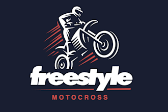 design beautiful motorcycle logo with satisfaction guaranteed