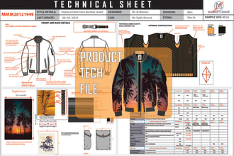 create all tech pack for manufacturer easy understanding