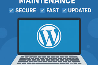maintain your wordpress website on monthly basis