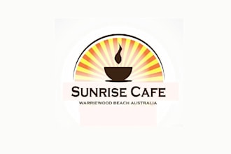 design an iconic logo for an iconic beachside cafe