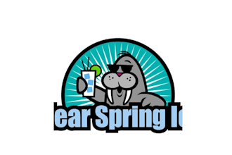 design clear spring ice new logo