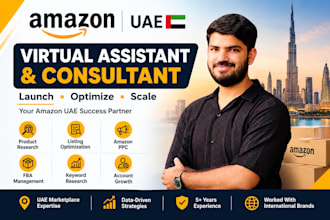 be your amazon uae fba virtual assistant and consultant