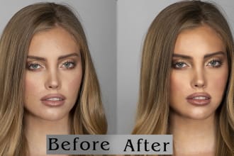 do professional high end photo editing and retouching