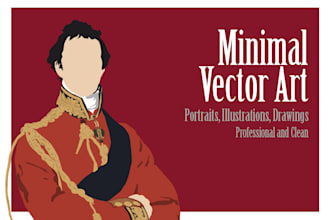 make your minimal, historical vector art