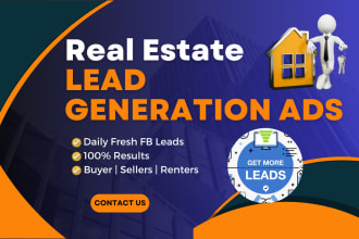 be your real estate facebook lead generation ads manager, instagram ads