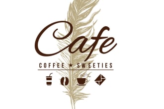 create fantastic wonderful coffee shop logo with fastest delivery