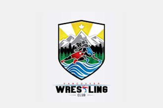 design vancouver wrestling club logo