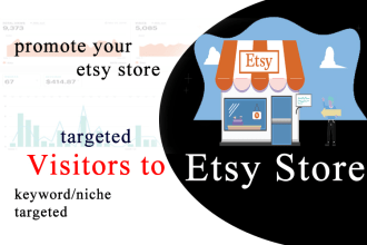 promote your etsy store sending targeted visitors
