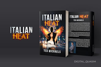 do unique book cover design, kindle cover design, ebook cover