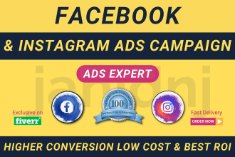 create and run facebook ads to generate sales and leads